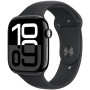 Smartwatch Apple Watch 10 MWX63ET/A - 42 mm, GPS + Cellular, aluminium w kolorze onyksu z paskiem sportowym czarnym, S|M